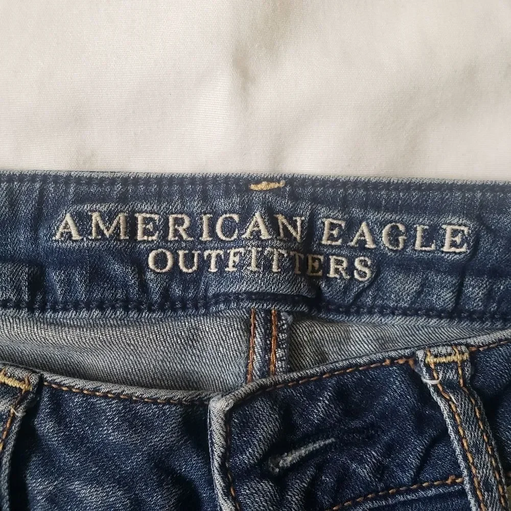 American Eagle Outfitters Raw Hem Shorts Cutoffs 4